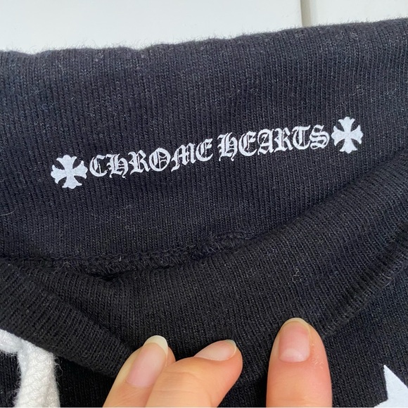 Chrome Hearts Printed Cotton Jersey Track Pants - Picture 6 of 8